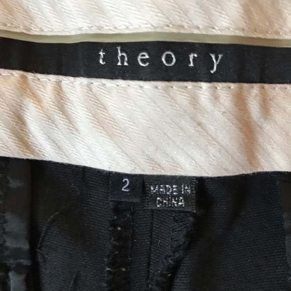 Theory | black slacks 👖 | size 2 - Picture 4 of 7